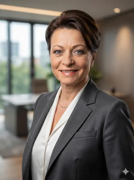 Jasmin Hamurcuoğlu, Immobilienmaklerin im Hanseatischen Immobilienzentrum Kiel.